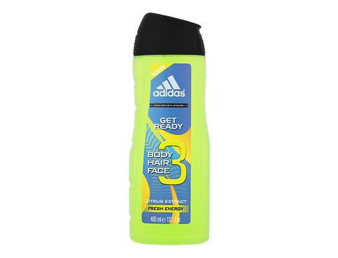 Adidas spg. Get Ready 400ml | Toaletní mycí prostředky - Sprchové gely - Pánské Adidas spg. Get Ready 400ml | Toaletní mycí prostředky - Sprchové gely - Pánské